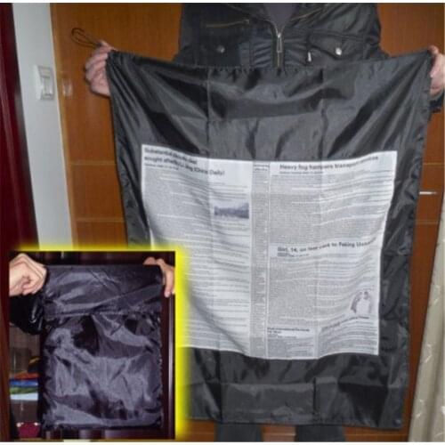 Bag to Newspaper Streamer - Magic Tricks Pocket Accessories Prop Comedy Illusion Mentalism Gimmick