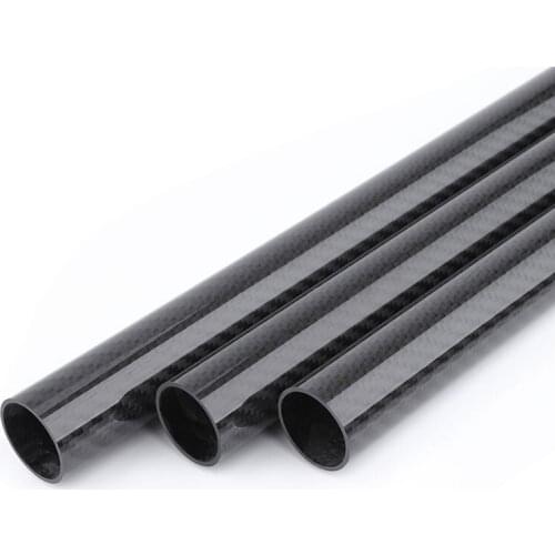 4PCS Carbon Fiber Tube Length 250mm Diameter 12mm To 14mm For RC Model Aircraft Drone Accessories