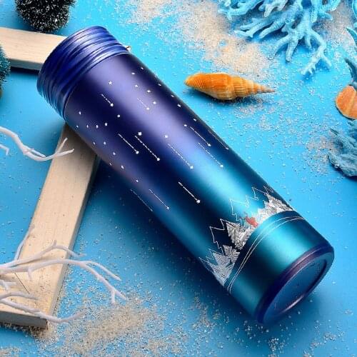 Creative Ultra-large Capacity Vacuum Flask Men and Women Vacuum Stainless Steel Cup Cute Student Simple Portable Car Cup