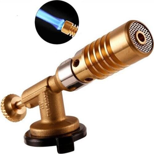 High Temperature Brass Welding Torch Mapp Gas Turbo Torch Brazing Solder Propane Welding Plumbing For Welding Soldering Tool