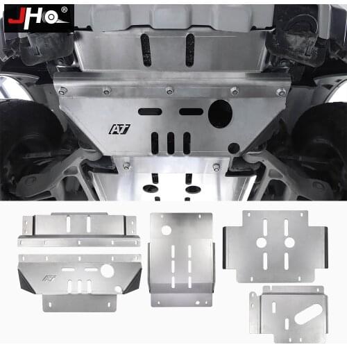 JHO 8.0mm Offroad Driving Skid Plate Under Carriage Protection Cover Shield for Ford F150 RAPTOR 2017-2020 Crew Cab 2018 2019