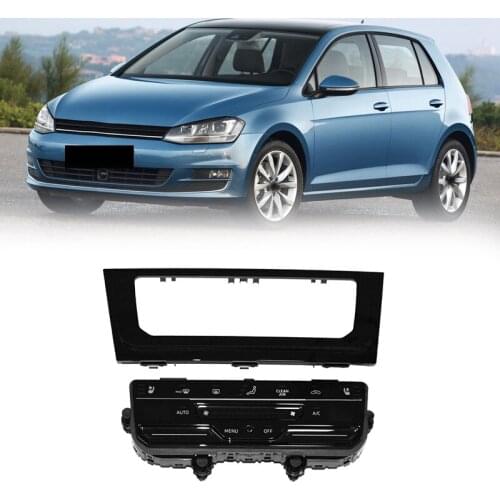 Car LCD Press Screen Automatic Air Conditioning Panel AC Conditioning Switch for Golf 7 MK7 MK7.5 Golf 7.5 Golf R