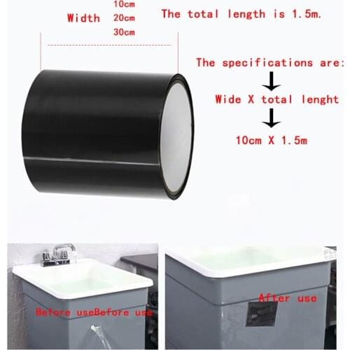 1.5M Super Strong Fiber Waterproof Tape Stop Leaks Seal Repair Tape Performance Self Fix Tape Fiberfix Adhesive Tape 1 Pcs