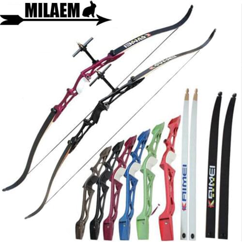 1Set 14-40lbs Archery Recurve Bow 66/68/70 inch Right Hand With Bow Sight And Arrow Rest Outdoor Shooting Accessories