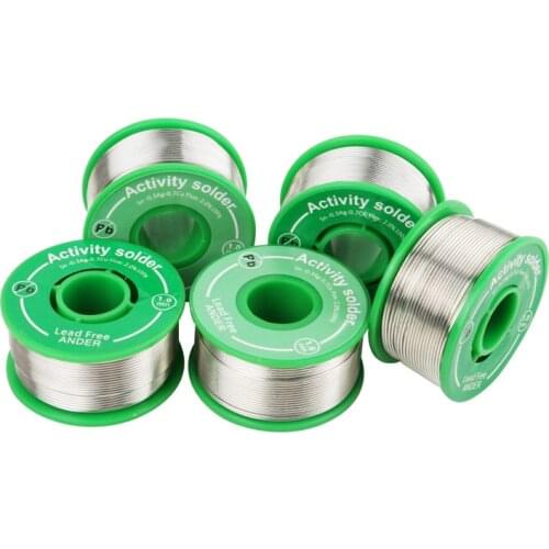 0.3Ag 0.7Cu Soldering Wire Welding Repair Tools Rosin Core Lead-free Solder Tin Wire 100g 0.3/0.6/0.8/1/1.5mm