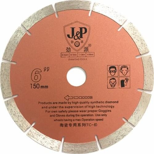 150mm ceramic discs, automatic machine ceramic cutting discs, durable type diamond saw blades 10pcs freeshipping