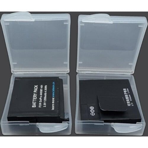 GoPro 9 Battery Protective Storage boxes Compatible With GoPro- Hero 9 8 7 6 5 4 Session Eken Waterproof Camera Accessories 2pcs