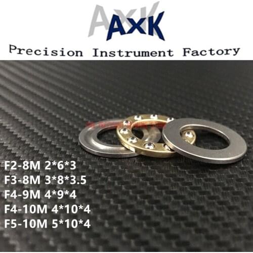 2021 Real Rushed Steel Eccentric Rolamentos 10pcs/lot F2-8m F3-8m F4-9m F4-10m F5-10m Miniature Thrust Ball Bearing