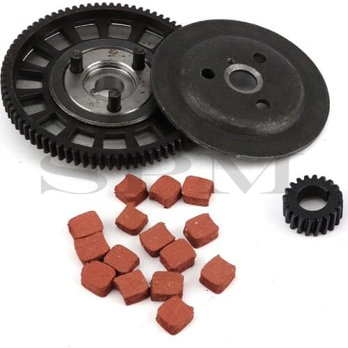 50CC 60CC 80CC 2-stroke motorcycle gasoline engine parts clutch friction plate gear kit