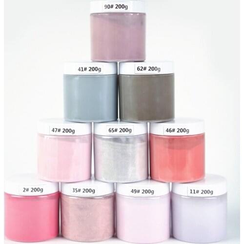 7ounces /200/jar Long Lasting Dipping powder Nails Kit -Dipping Powder Long Lasting Clear Dip Acrylic New Years Glam Dip Powder