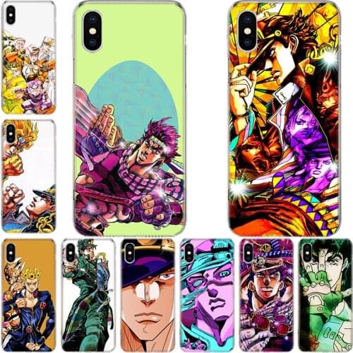 JoJo.s Bizarre Adventure JoJo Anime Phone Case For Iphone 12 Mini 11 Pro XS Max XR X 8 7 6 6S Plus SE 2020 5 5S SE Cover Shell C