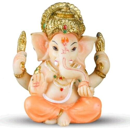 Deco Indian god Elephant trunk God resin clay handmade soap mold candle mould DIY handicraft Aroma stone molds QT0082