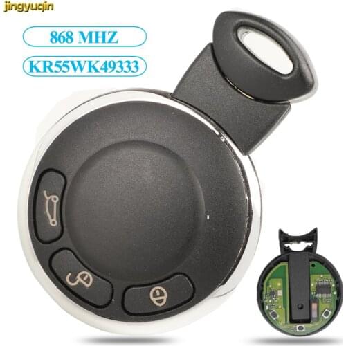 Jingyuqin Remote Key 868mhz KR55WK49333 For BMW Mini Cooper 3 Buttons Car System Electronic Circuit Board