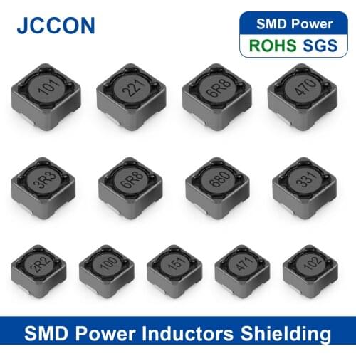 20Pcs SMD Molding Power Inductors Shielding RH74 RH104R RH105R RH125 RH127 RH129 Anti-interference with Magnetic Cover