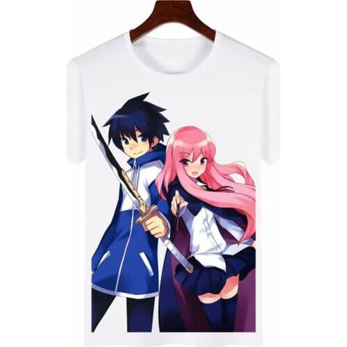 Zero no Tsukaima T Shirt Men Women Short Sleeve Summer Cosplay Tees