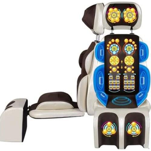 Shiatsu massage chair Neck massage cushion full body compresses vibration kneading back heating office home massage machine New