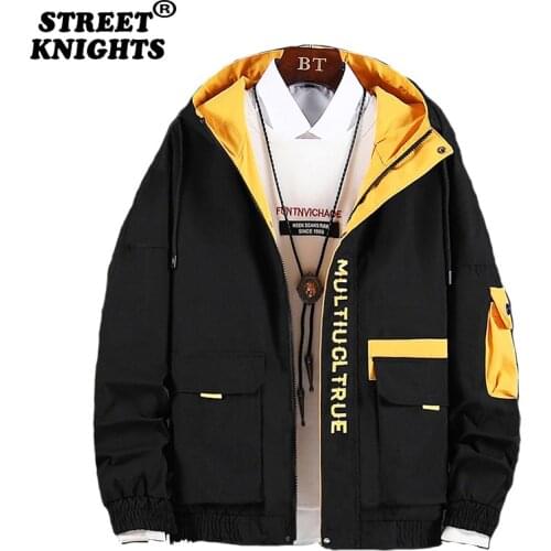 5XL Men 2021 Autumn Winter New Outwear Warm Parkas Jacket Coat Men Casual Windproof Waterproof Pockets Hooded Parkas Jacket Men