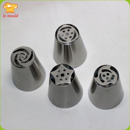 Stainless steel Cake decorating Russia nozzle tips