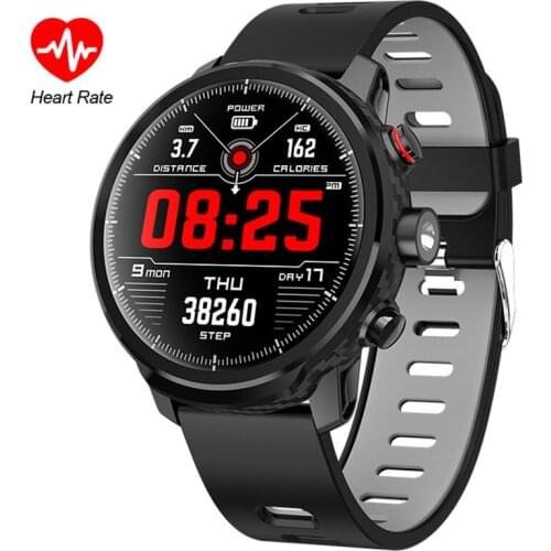 New Smart Watch 100 Days Standby IP68 Waterproof Band Support Weather Led lighting Message Call Reminder 1.3" Color LCD Bracelet