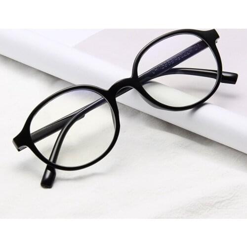 Vintage Women Round Frame Glasses Female Anti Blue Light Blocking Eyeglasses Simple Gaming Glasses oculos feminino Gafas JH15988