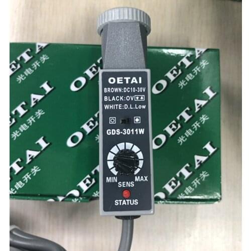 OETAI Packaging Machinery Color Label Sensor GDS-3011W White Light Source