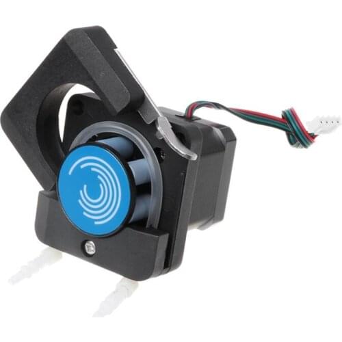 OOTDTY Peristaltic Pump With 42 Stepper Motor Dosing Tubing Hose Pump Small Flow 0~160ML/min