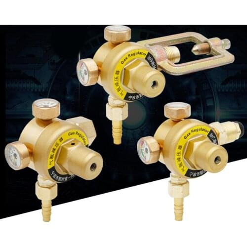 Precision Pneumatic Alloy Reducer Pressure Regulator Relief Valve Gas Meter
