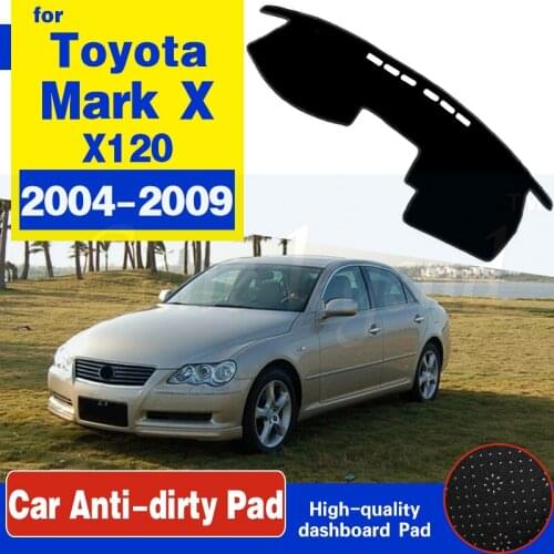 For Toyota Mark X 2004 2005 2006 2007 2008 2009 X120 120 Anti-Slip Mat Dashboard Cover Pad Sunshade Dashmat Carpet Accessories