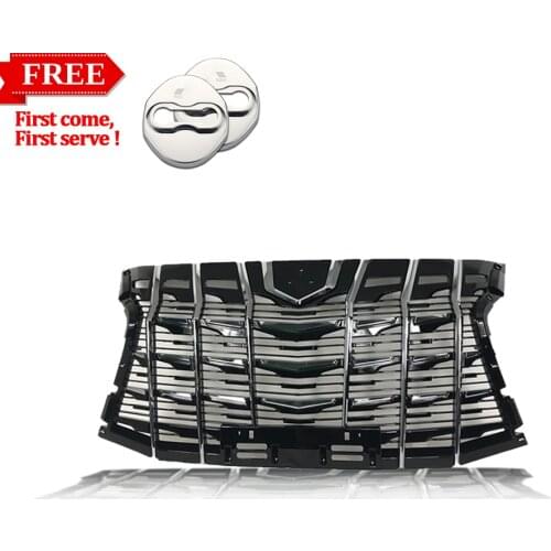 Modified For Pajero Sport Bumper Grilles For Pajero Sports 2019 2020 2021 Front Grille Cover Car Racing Grills Mesh Mask Grill