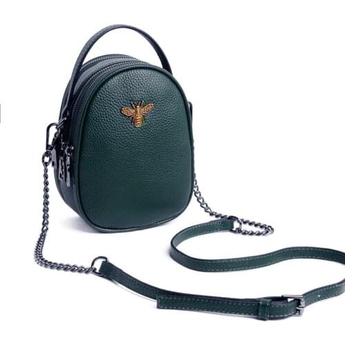 Luxury Handbags Women Bags Designer Ladies Genuine Leather Shoulder Bag for Women 2020 Fashion Bee Decoration Famous Brands Tote