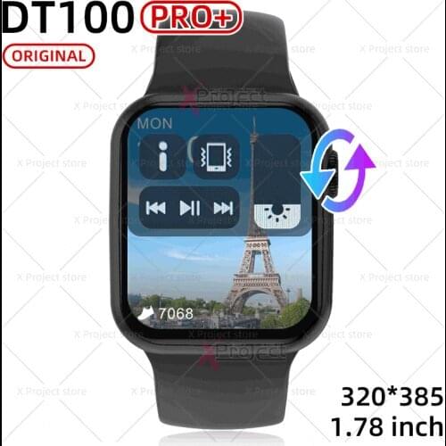 DT100 PRO Smart Watch Men Wireless Charger DT100PRO Smartwatch Dial Call sports Women Watches pk IWO 12 13 W46 W26 T500 pro plus