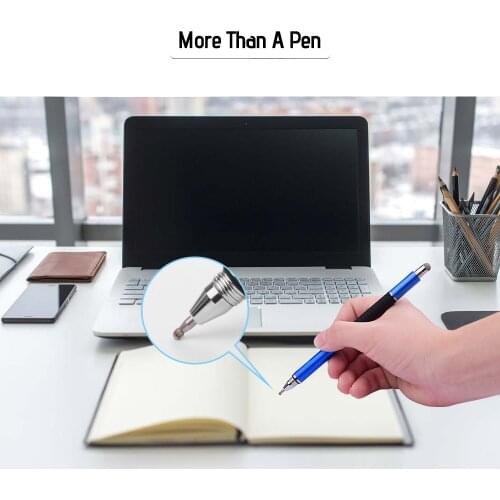 3in1 Stilus Stylus Pen Precision with Refill and Tip and Fiber Tip Capacitive Touchscreen Stylus Pen Set for Cellphone Tablet