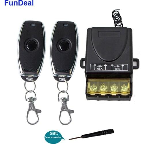 Universal 433 Mhz Radio Frequency Wireless Remote Control Switch AC 220V 1CH 30A Relay Receiver Module Remote Control Water Pump