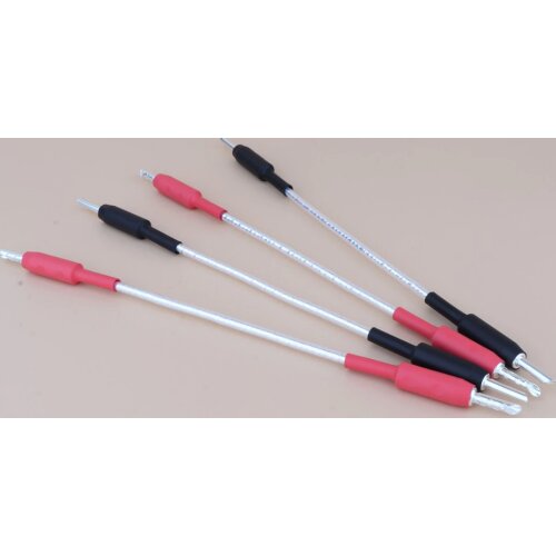 High quality 4pcs Hi-End Hifi audio Silver Plated Jumper Cable hifi speaker Jumper speaker cable