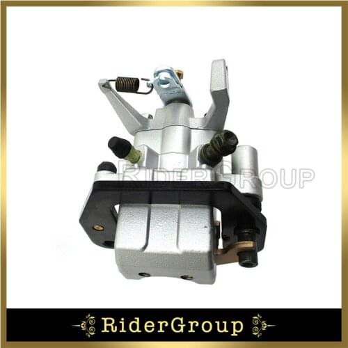 Rear Brake Caliper With Brake Pads For Yamaha UTV Rhino 450 2006-2009 660 2004-2007 Replaces OEM #5UG-2580V-02-00