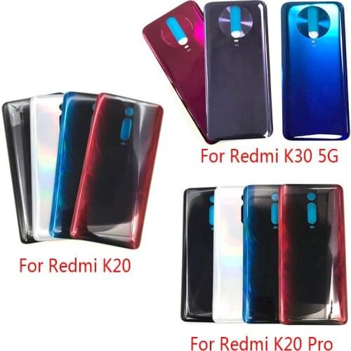 Back Door Case Battery Rear Housing Back Cover With glue For Xiaomi Redmi K20 Pro K30 5G