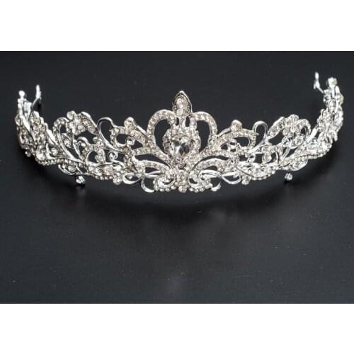 Women Tiaras Crown Wedding Hair Accessories Tiara Bridal Tiaras for Brides Hair Ornaments