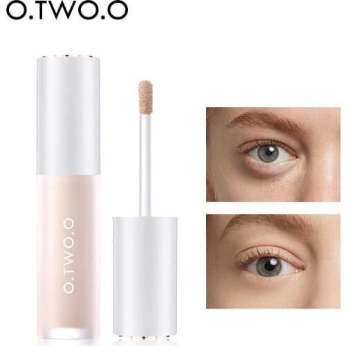 O.TWO.O Liquid Concealer Makeup Cream Long Lasting Moisturizing Pore Cover Concealer Full Coverage Smooth Oil Control Cosmetics