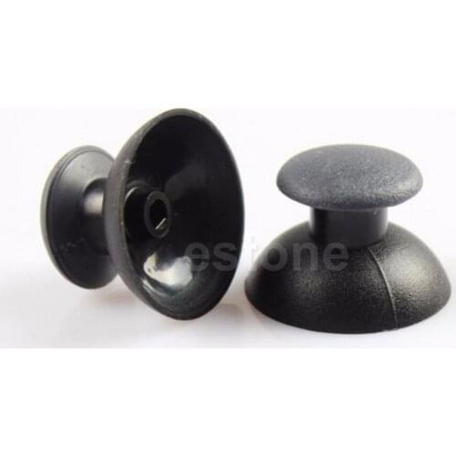 1 Set 10pcs Black Analog Joystick Thumbstick Rubber Cap For Sony PS3 3 Controller