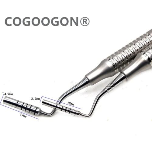 1PCS Dental IMPLANT BONE GRAFT CARRIER TITANIUM PLUGGERS PACKER GRAFTING DENTAL