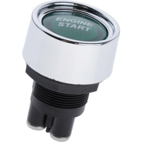 1x Button Ignition Switch Multifunctional 50A For Vehicle Car Green