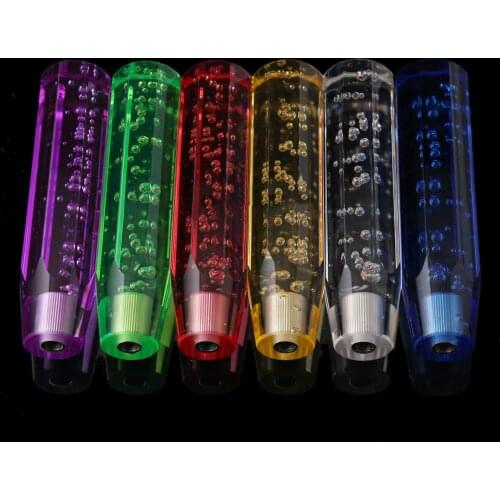 2021 Suitable For Octagonal 20cm Crystal Manual Acrylic Lever Without Light Bubble Rod Gear Head