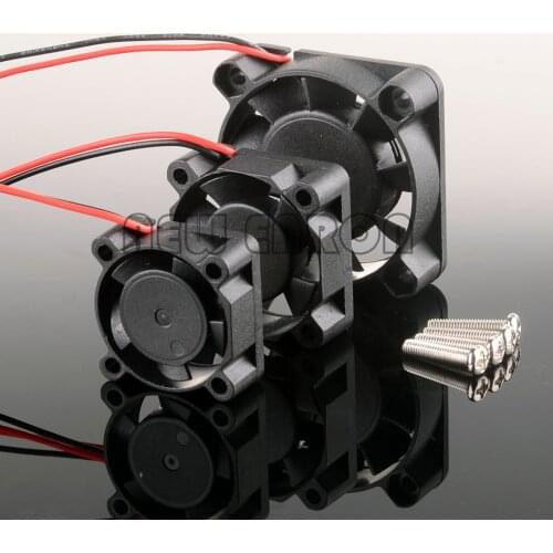 5V 7.2V 12V Boat 40MM 30MM 26MM Brushless Fan Cooling JST Connector DC RC Car NEW ENRON
