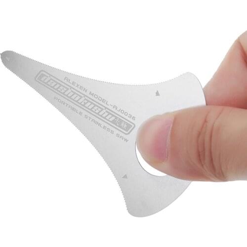 Alexen Model AJ0036 Military Model Plastic Plate Cutting Tool Hand Saws Scribed