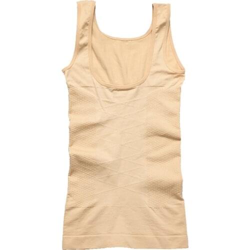 Postpartum Body Beauty Seamless Body Shaping Underwear Belly Waist Waist Corset Corset Top U-Neck Ladies Waistcoat Vest