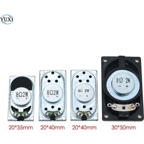 YuXi 1 Piece Notebook Speaker Horn 2W 4R 8R 4020 3520 5030 Loud speaker 4 8 ohms 2 Watt 50*30 35*20 40*20mm thickness 5mm 5.4mm