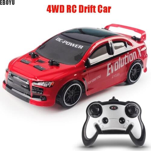 EBOYU RC24 2.4Ghz RC Car 1:24 30KM/h RC Sport Racing Drift Car Remote Control Module 4WD RTR Gift for Children