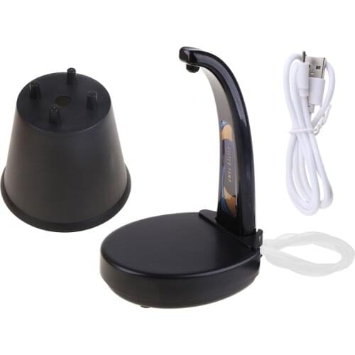 Home Kitchen Gravity Induction Electric Bottled Drinking Water Pump Automatic Pumping Wireless Charging Pump with Filter Element