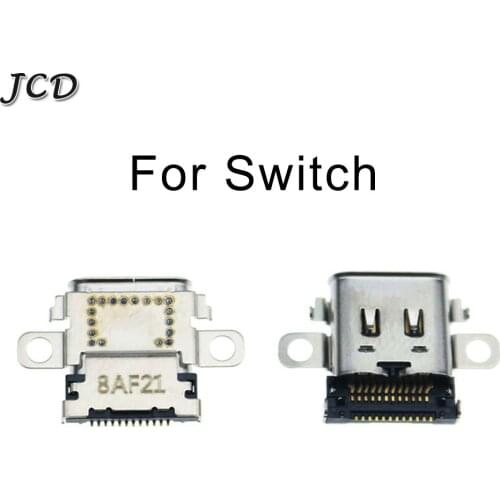 JCD Charging port for Nintend switch NS console Charging port power plug Type C charger socket for switch