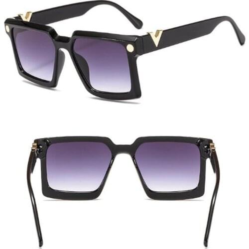 KAPELUS Square fashion sunglasses Coated color glasses A1793